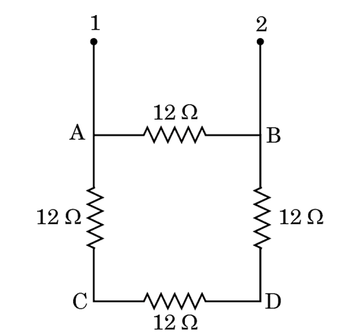Square Resistor Network
